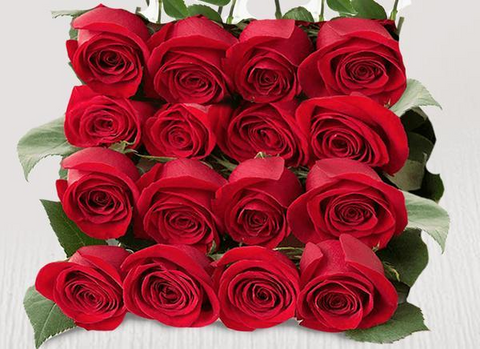 Eighteen extra red stems